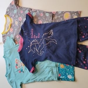 Three sets of short pajamas